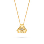 The Superbloom Necklace | 18k Yellow Gold & Diamond