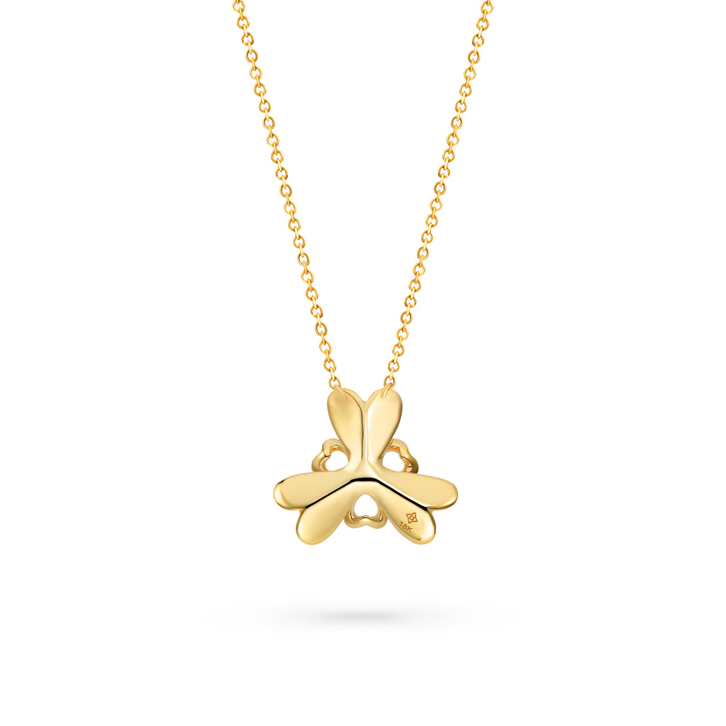 The Wild Heart Necklace | 18k Yellow Gold & Diamond