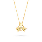 The Wild Heart Necklace | 18k Yellow Gold & Diamond
