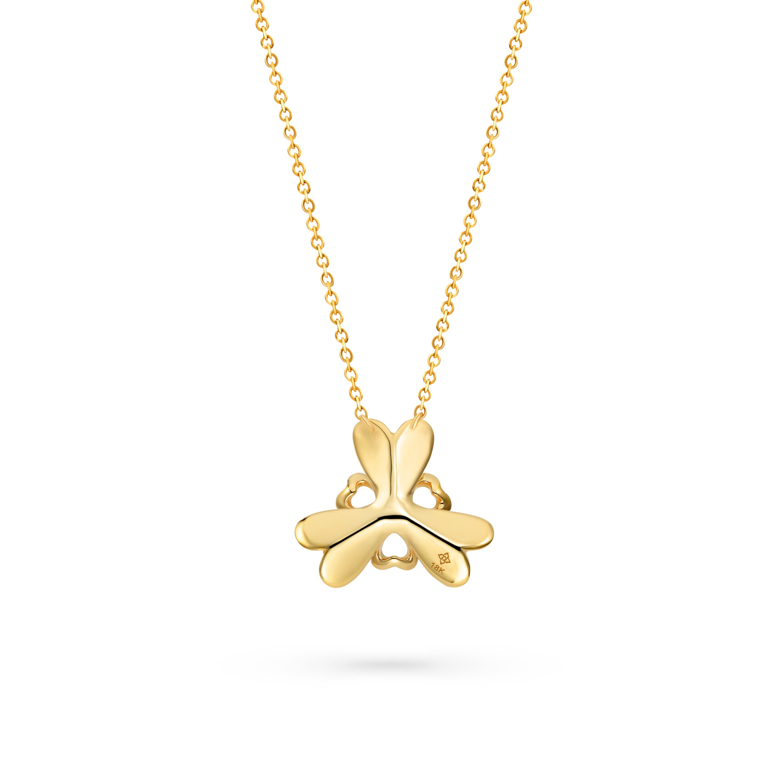 The Wild Heart Necklace | 18k Yellow Gold & Diamond