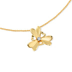 The Wild Heart Necklace | 18k Yellow Gold & Diamond