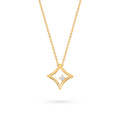 The Gilded Sky Necklace | 18k Yellow Gold & Diamond