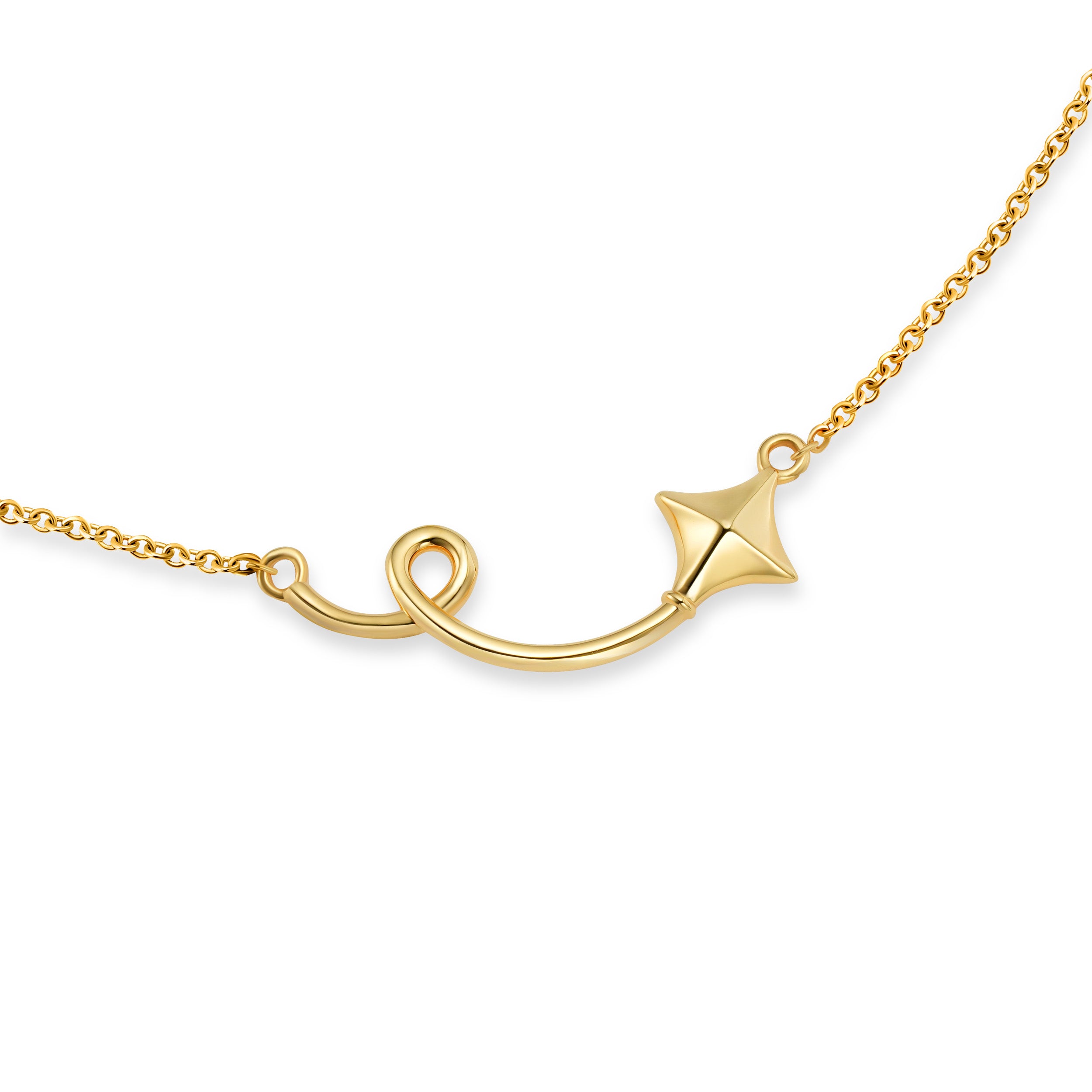The Free Spirit Necklace | 18k Yellow Gold
