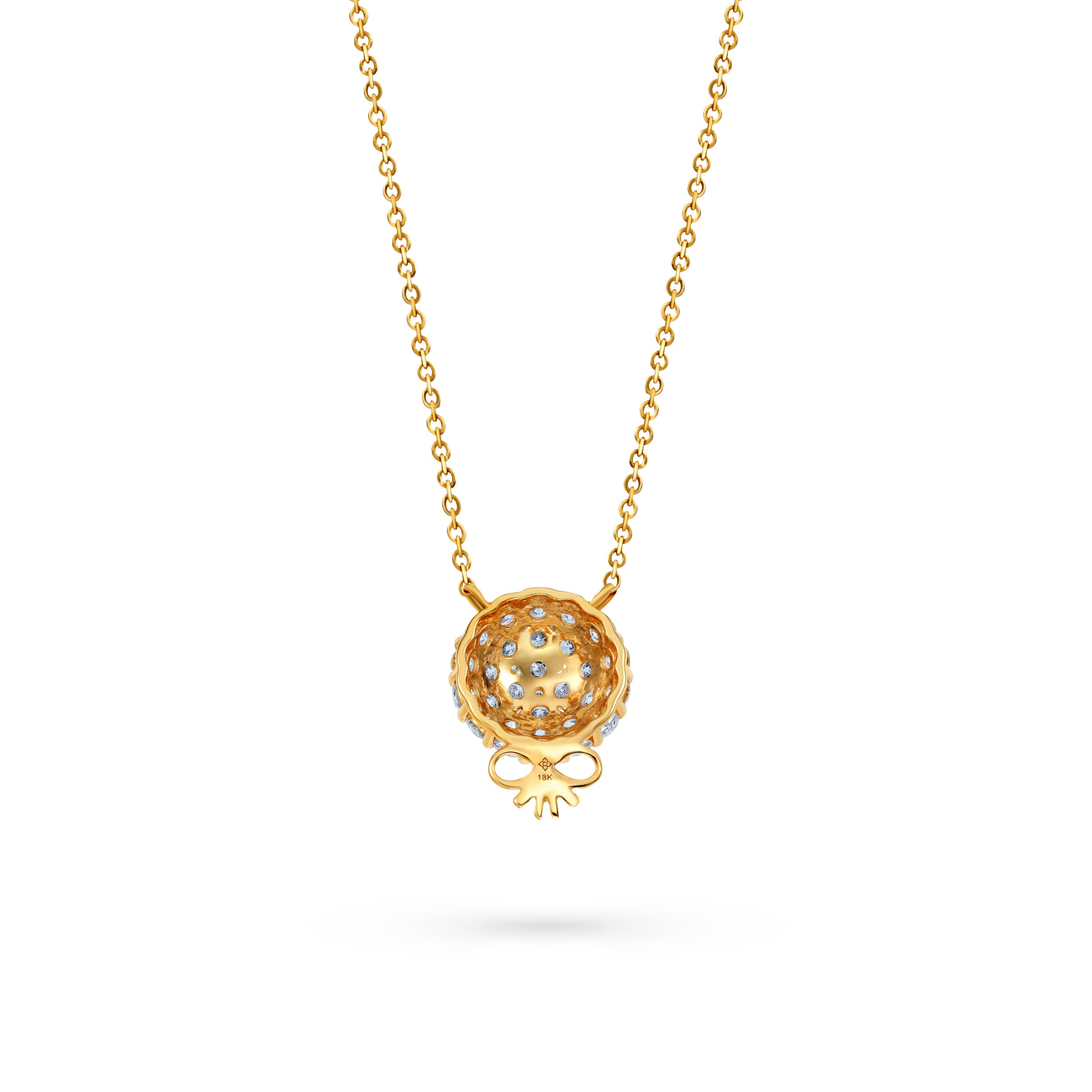 The Infinite Bouquet Necklace | 18k Yellow Gold & Diamond