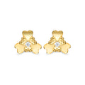 The Superbloom Earrings | 18k Yellow Gold & Diamond