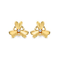 The Wild Heart Earrings | 18k Yellow Gold & Diamond