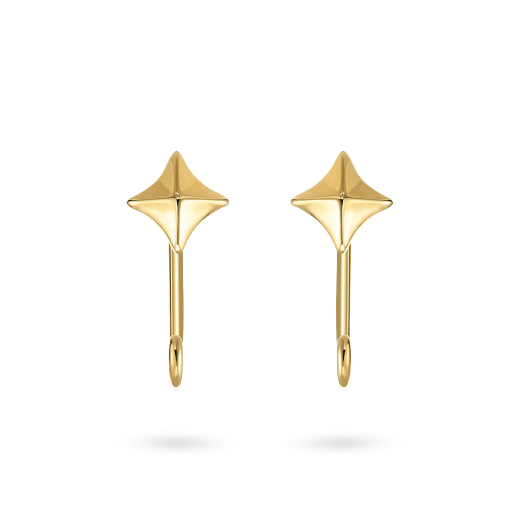 The Free Spirit Earrings | 18k Yellow Gold