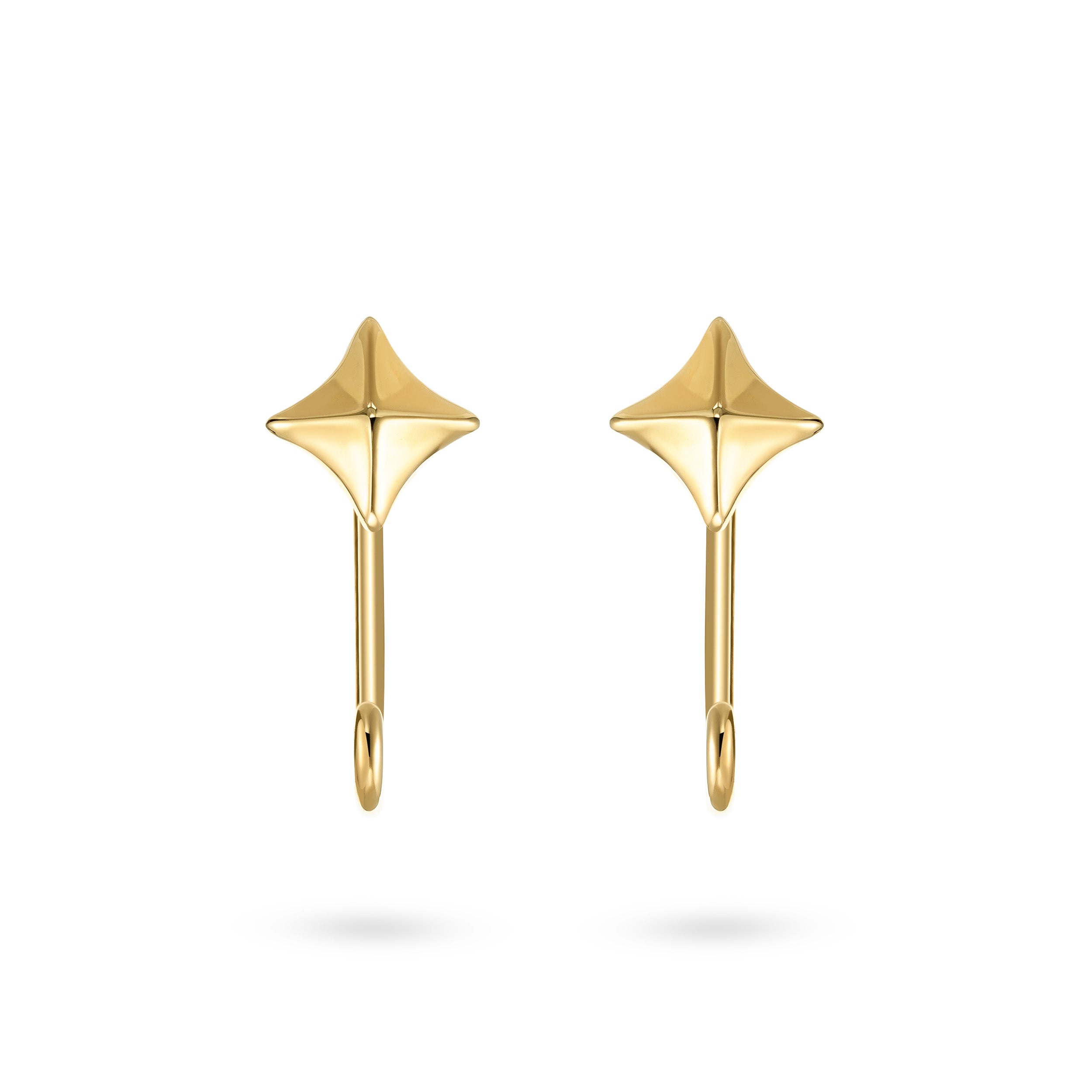 The Free Spirit Earrings | 18k Yellow Gold