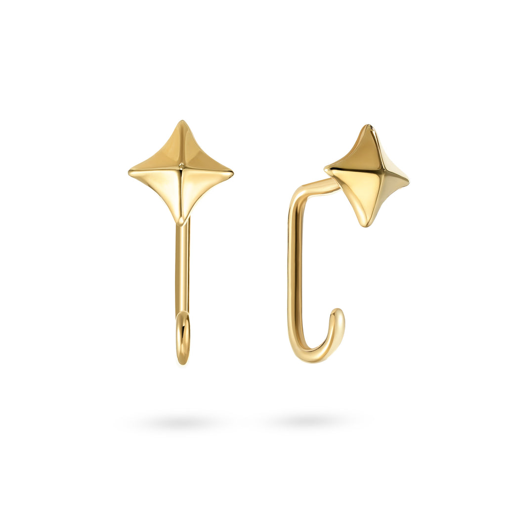 The Free Spirit Earrings | 18k Yellow Gold