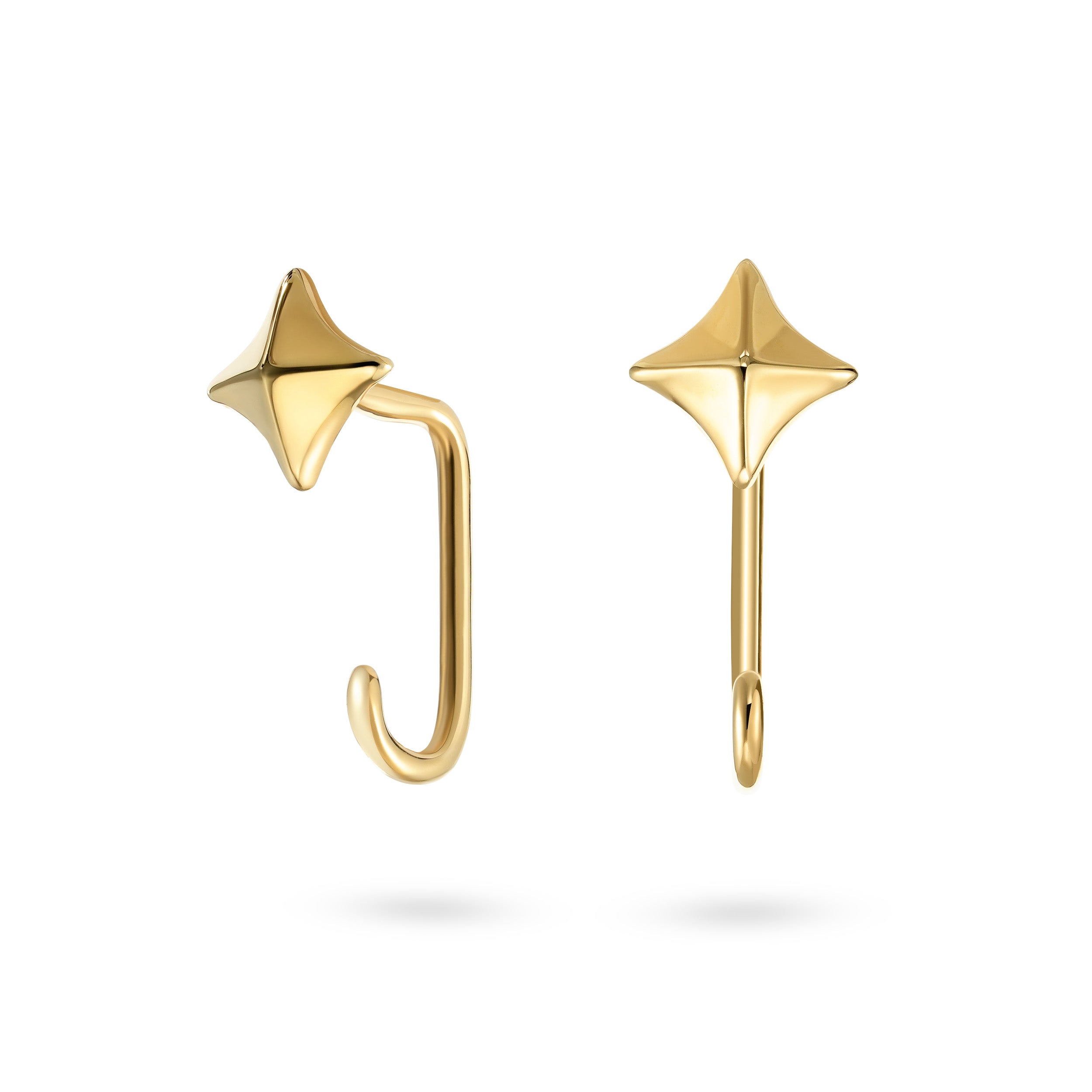 The Free Spirit Earrings | 18k Yellow Gold