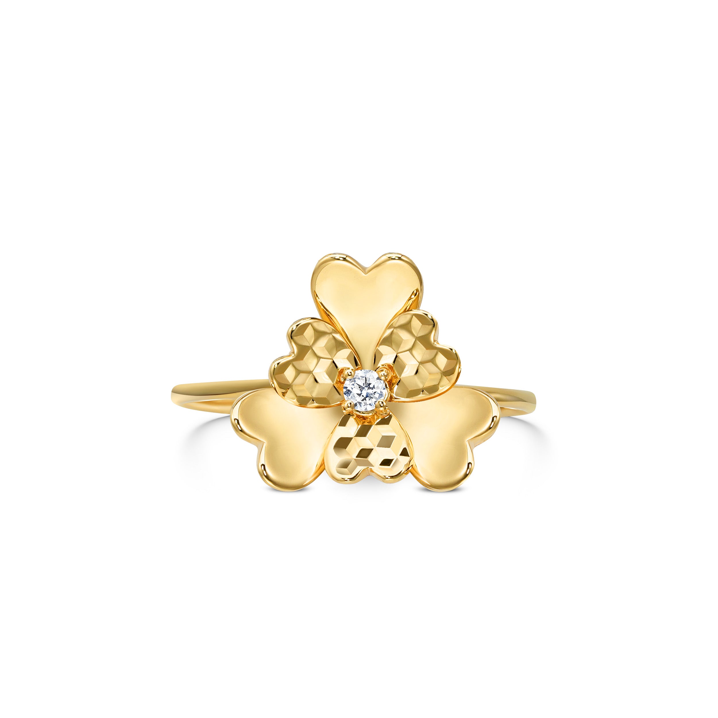 The Superbloom Ring | 18k Yellow Gold & Diamond