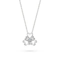 The Superbloom Necklace | 18k White Gold & Diamond