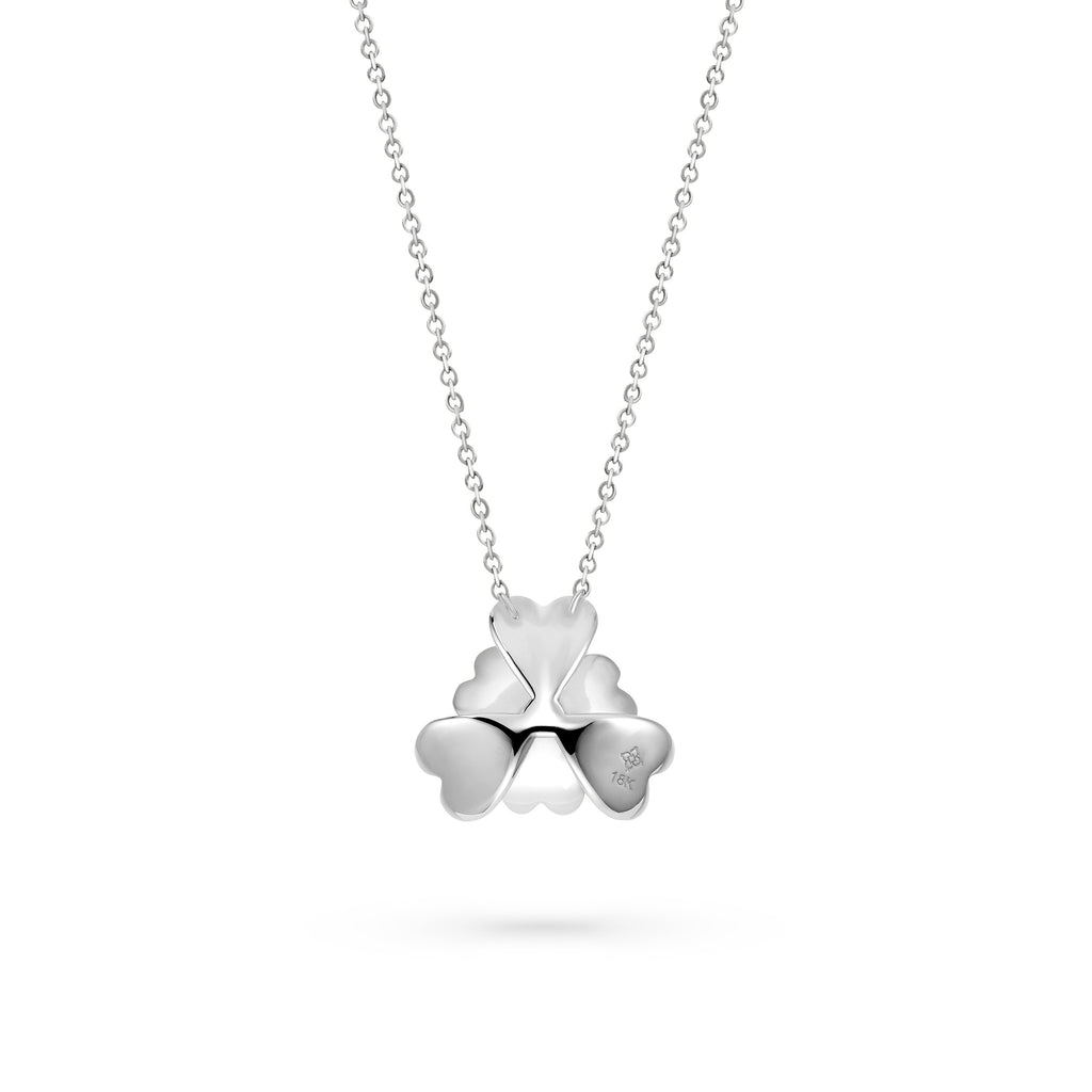 The Superbloom Necklace | 18k White Gold & Diamond