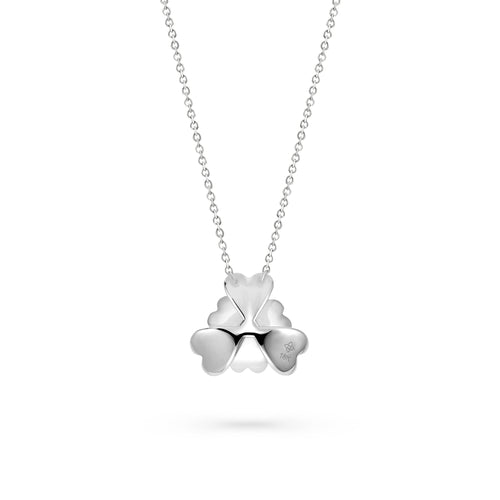 The Superbloom Necklace | 18k White Gold & Diamond
