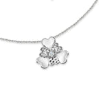 The Superbloom Necklace | 18k White Gold & Diamond