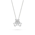 The Wild Heart Necklace | 18k White Gold & Diamond