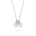 The Wild Heart Necklace | 18k White Gold & Diamond