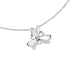The Wild Heart Necklace | 18k White Gold & Diamond