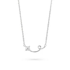 The Free Spirit Necklace | 18k White Gold