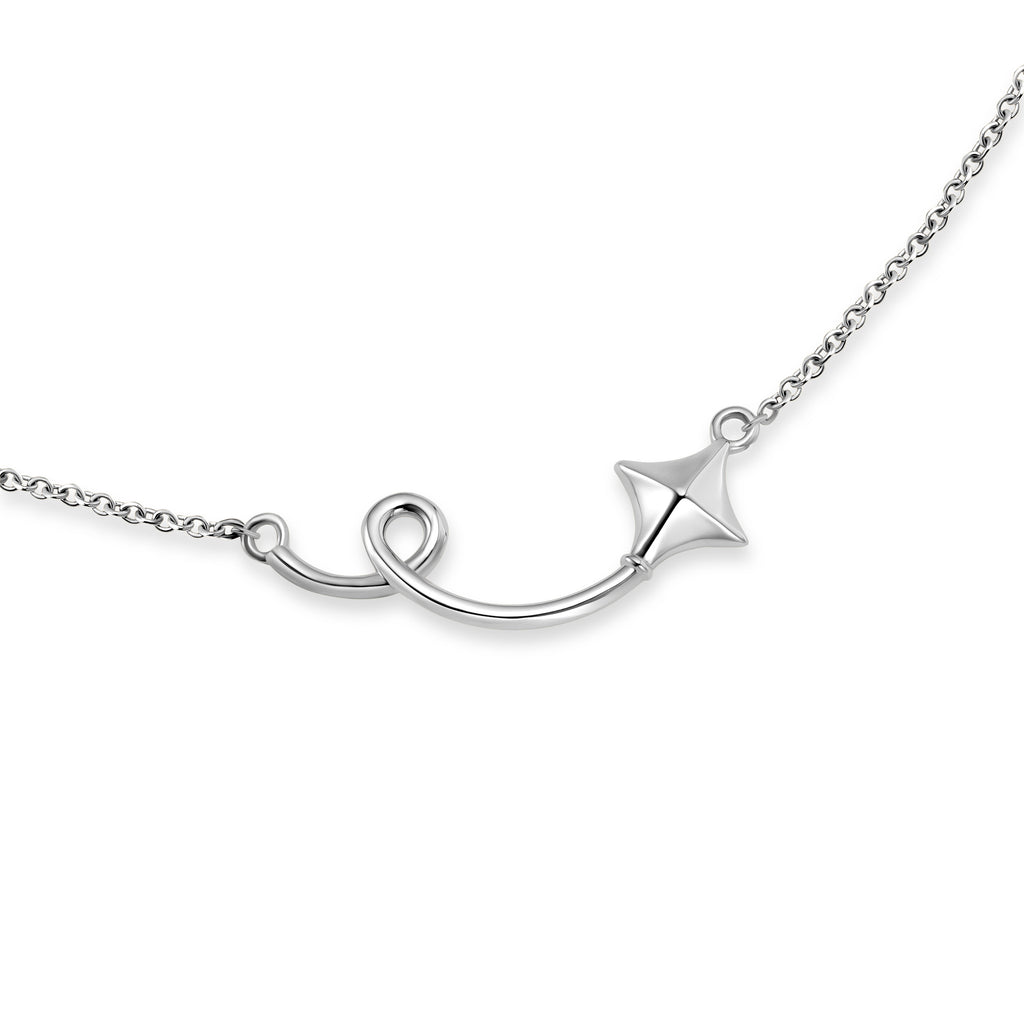 The Free Spirit Necklace | 18k White Gold