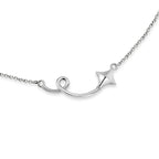 The Free Spirit Necklace | 18k White Gold
