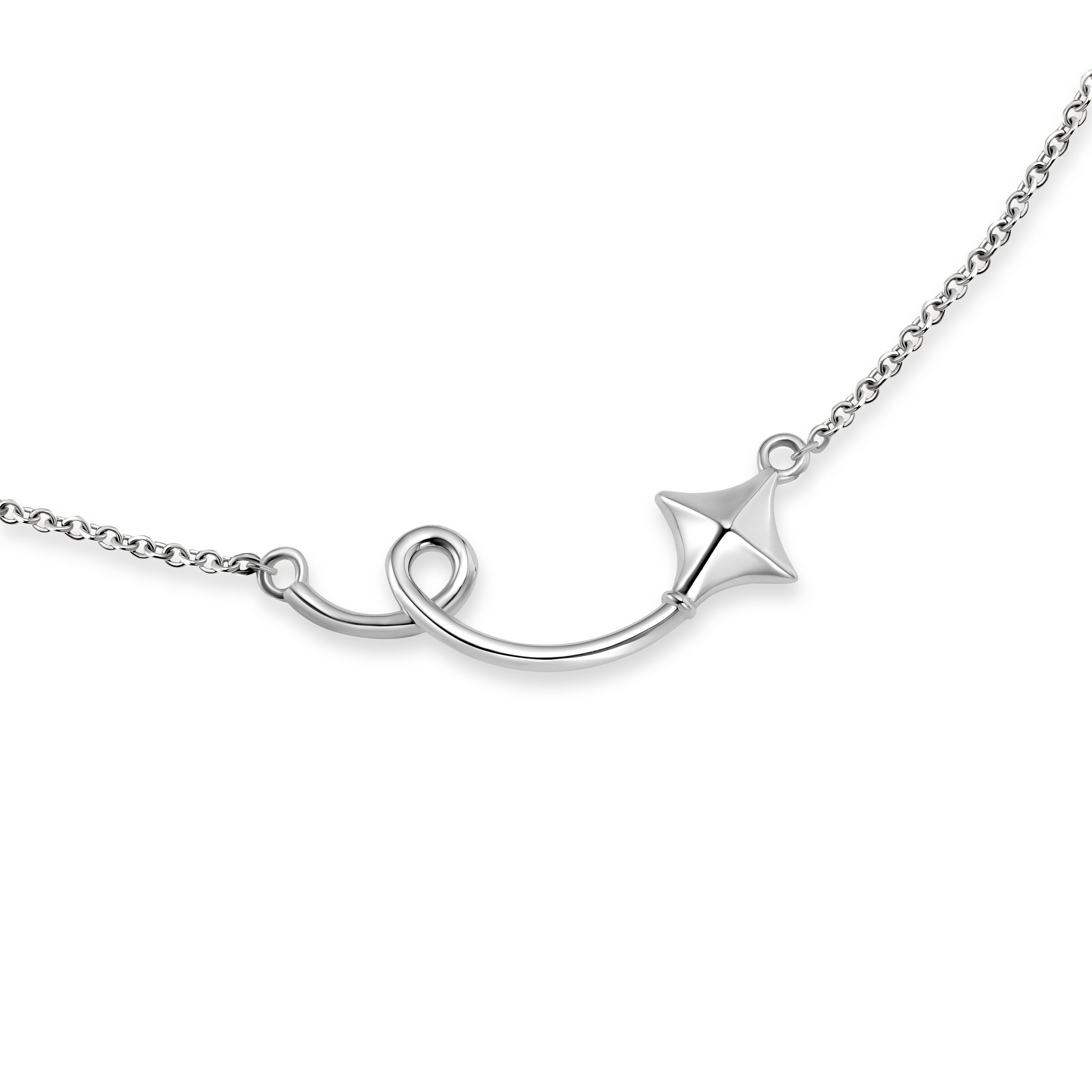The Free Spirit Necklace | 18k White Gold