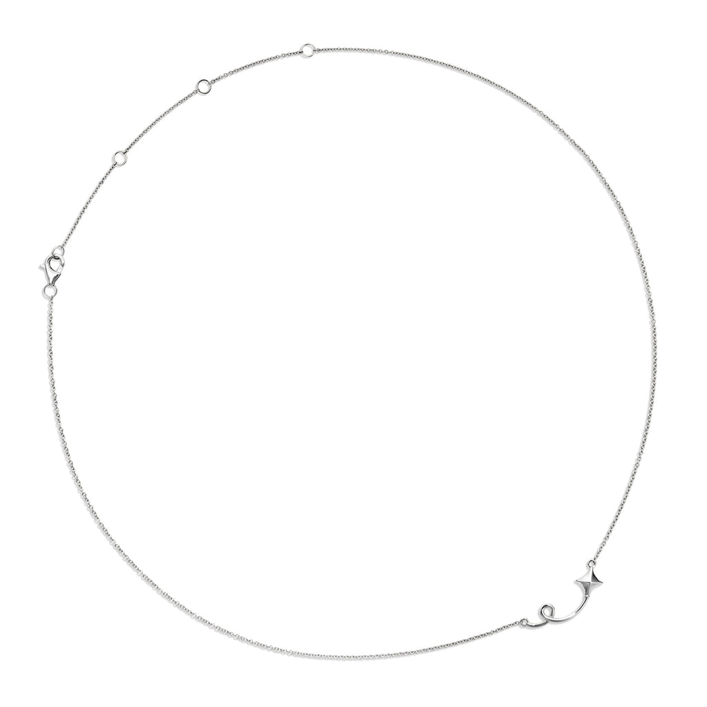 The Free Spirit Necklace | 18k White Gold