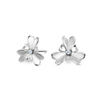 The Wild Heart Earrings | 18k White Gold & Diamond