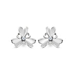 The Wild Heart Earrings | 18k White Gold & Diamond