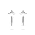 The Free Spirit Earrings | 18k White Gold