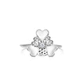 The Superbloom Ring | 18k White Gold & Diamond