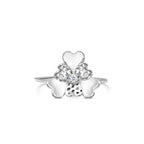 The Superbloom Ring | 18k White Gold & Diamond