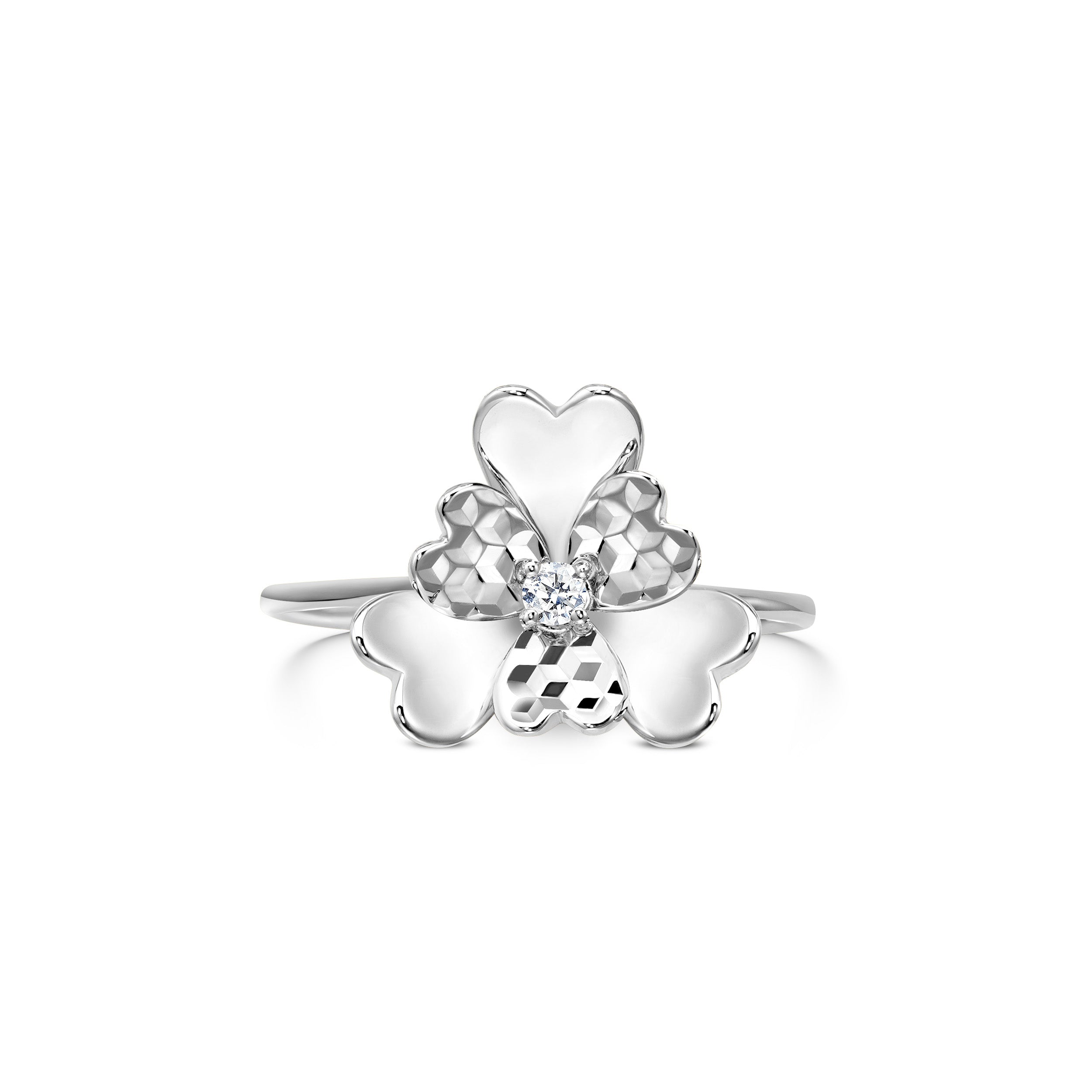 The Superbloom Ring | 18k White Gold & Diamond