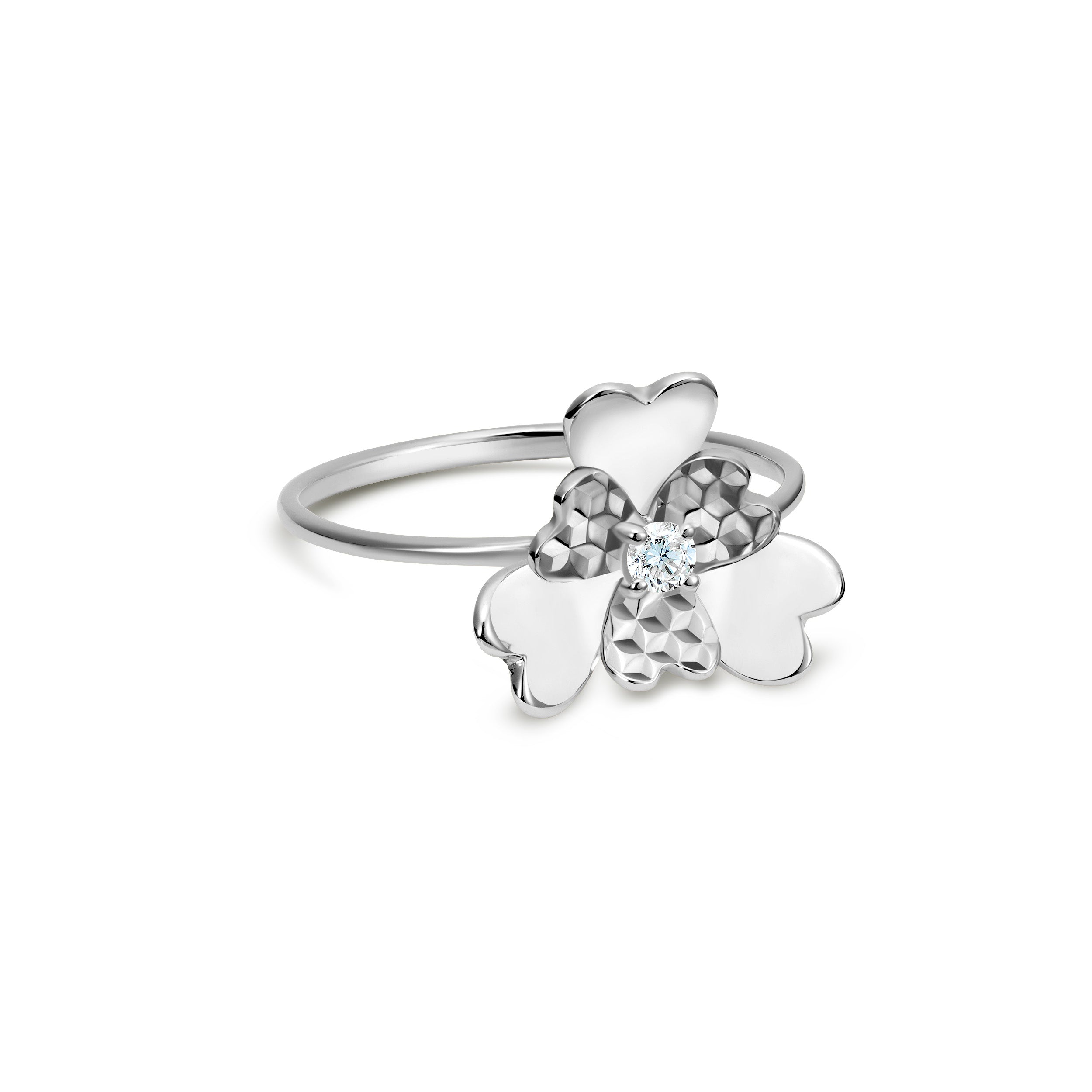 The Superbloom Ring | 18k White Gold & Diamond