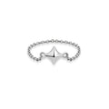 The Free Spirit Chain Ring | 18k White Gold