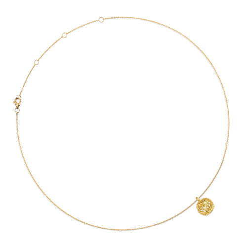 The Golden Wish Necklace | 18k Solid Gold