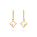The Gilded Sky Earrings | 18k Yellow Gold & Diamond