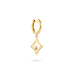 The Gilded Sky Earrings | 18k Yellow Gold & Diamond