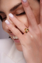 The Superbloom Ring | 18k Yellow Gold & Diamond
