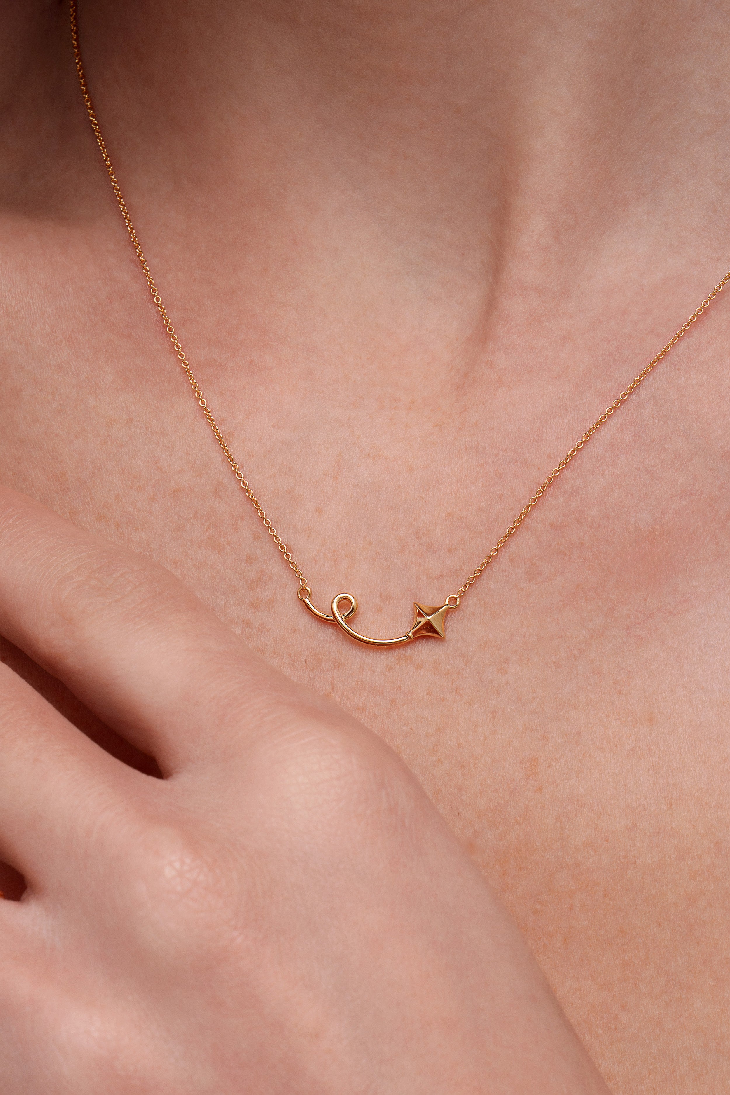 The Free Spirit Necklace | 18k Yellow Gold