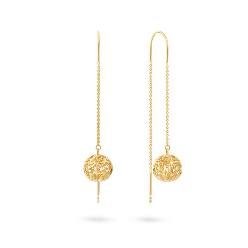 The Golden Wish Earrings | 18k Solid Gold