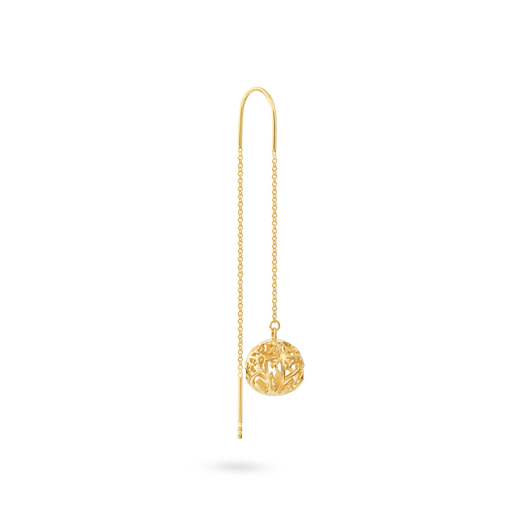 The Golden Wish Earrings | 18k Solid Gold