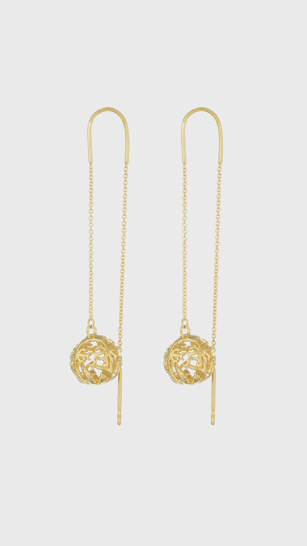The Golden Wish Earrings | 18k Solid Gold